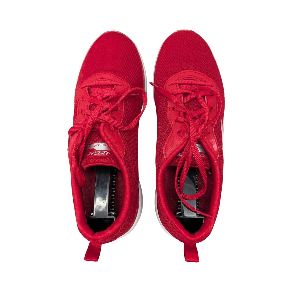 Skechers Lite-Weight 13070 Red Textile Sneakers Mens 8 Running Walking Shoes - Picture 6 of 16